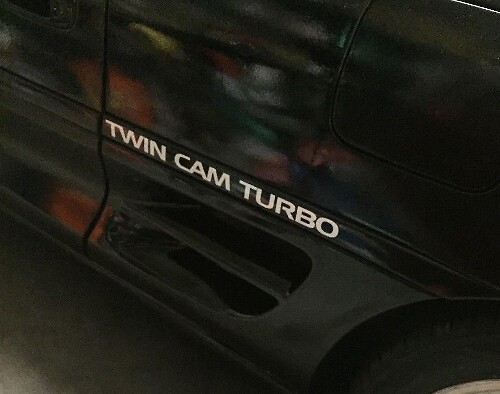 Twin Cam Turbo zij vinyl decal set voor Toyota MR2 SW20 1991-1999