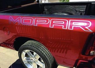 2 Dodge Mopar Truck Bed Stickers Sticker HEMI