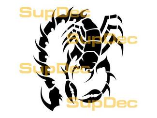 Scorpion Vinyl Art Wall Window Badkamer Sticker Sticker #6
