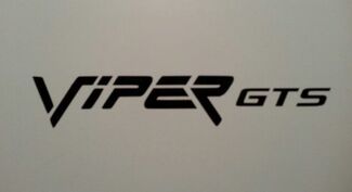 Viper Gts Sticker Dodge Challenger Charger Ram Mopar Hemi V10