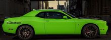 Dodge Challenger Logo Graphic Vinyl Decal Sticker Voertuig Auto Reflecterende Opties 2