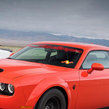 Dodge Challenger Script voorruit Sticker Decal rt hemi sxt srt (ALLE KLEUREN BESCHIKBAAR)
 2