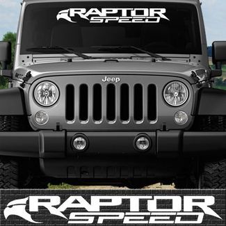 1 Raptor-sticker Racing Speed-vinylstickers #17 Past op Ford