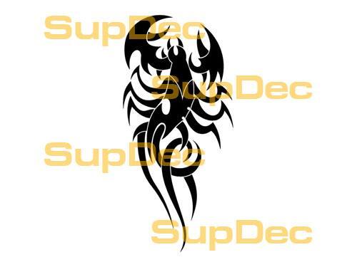 Scorpion Vinyl Art Wall Window Badkamer Sticker Sticker #8
