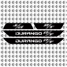R/T Deurdrempel Vinyl Decal Kit voor Dodge Durango 2011-2017_2