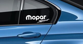 Mopar Sport sticker sticker Mopar Racing Hellcat Ram Hemi SRT USA paar