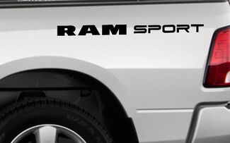1500 2500 Dodge Ram Sport Vinyl Stickers Custom Decals logo mopar 5.7 L Rebel RT №1