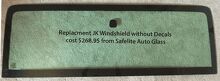 Jeep Grill Voorruit Vinyl Decal Sticker voor Jeep Wrangler_3