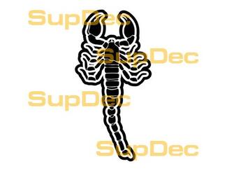 Scorpion Vinyl Art Wall Window Badkamer Sticker Sticker #12
