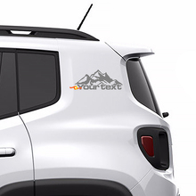 Set van vinyl deursticker zijgrafiek voor Jeep Renegade 2