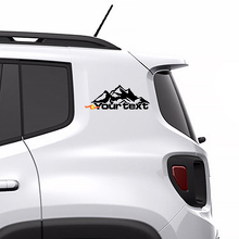 Set van vinyl deursticker zijgrafiek voor Jeep Renegade 3