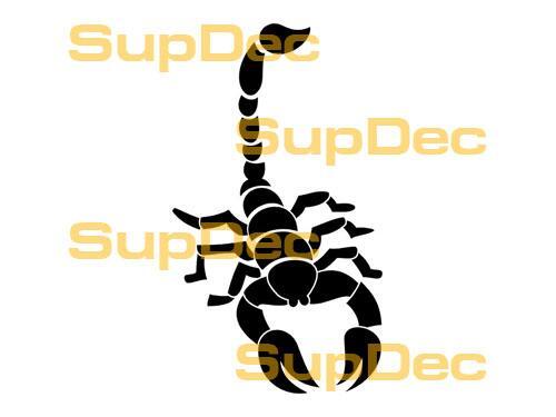 Scorpion Vinyl Art Wall Window Badkamer Sticker Sticker #13
