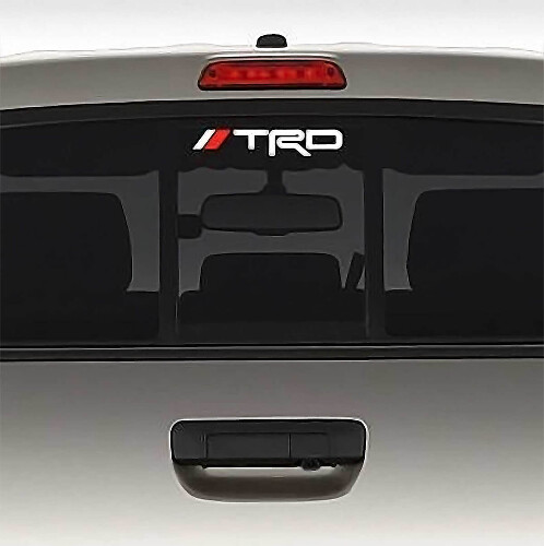 TRD Sticker Decal voor Toyota Tacoma, Corolla & Tundra