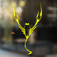 Dunne Scorpion Tribal Stijl Universele Vinyl Decal Sticker_4