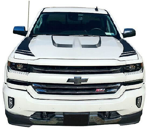 Kapaccent Grafische strepen 2016 2017 2018 Chevrolet Silverado 1500

