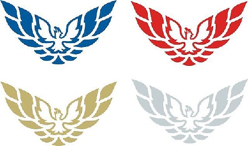 Set zijpaneel vogeldecoratie voor Pontiac Firebird Trans Am 1998-2002