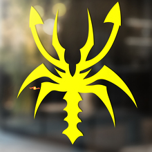 Scorpion Abstract Style Universele Vinyl Sticker Decal_4