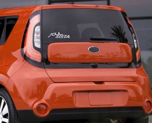 SISTA sticker grafische strepen Rally vinyl sticker voor KIA SOUL
