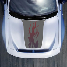 Hood Flame Gradiënt Decal Sticker voor Dodge Charger Electric
 2