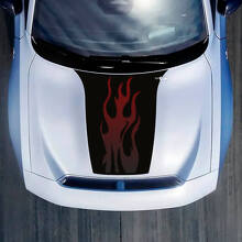 Hood Flame Gradiënt Decal Sticker voor Dodge Charger Electric
 3
