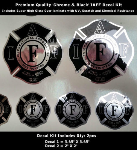 IAFF Logo Universele Vinyl Decal Sticker