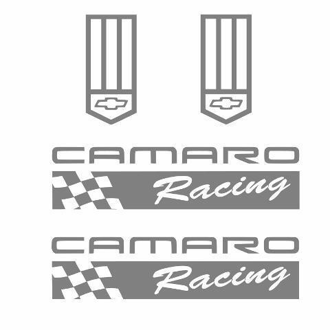 Camaro Racing Sticker badge elke kleur Decal chevy z rs ss zl1 z28 lt iroc embleem
