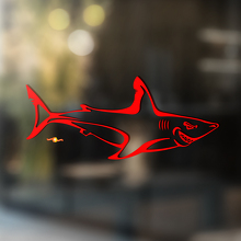 Smiling Shark Universele Vinyl Decal Sticker_2