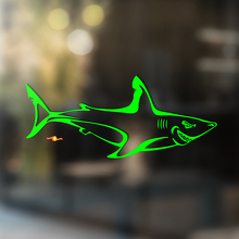 Smiling Shark Universele Vinyl Decal Sticker_3