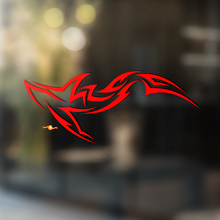 Shark Tribal Strepen Universele Vinyl Decal Sticker_2