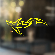 Shark Tribal Strepen Universele Vinyl Decal Sticker_4