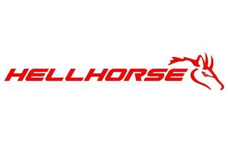 Hellhorse - Mustang Vinyl Decal Sticker - Rood - Ford Race Car Cobra GT V8 V6