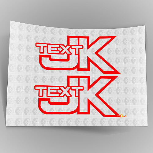 Aangepaste tekst Off Road Trails Rock Crawling 4x4 Vinyl Decal Sticker voor Jeep Wrangler JK