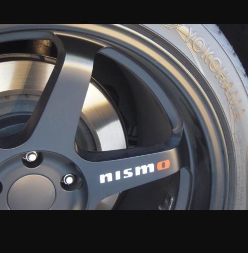 Nismo Stijl Velg Vinyl Decal Stickers Set van 5