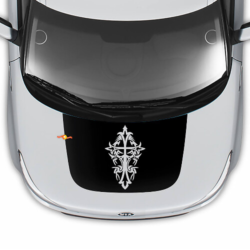 Hood Decal Wrap Vinyl -stickers Stickers voor Kia Soul 51
