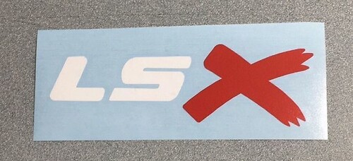 LSX-sticker [elke kleur]
