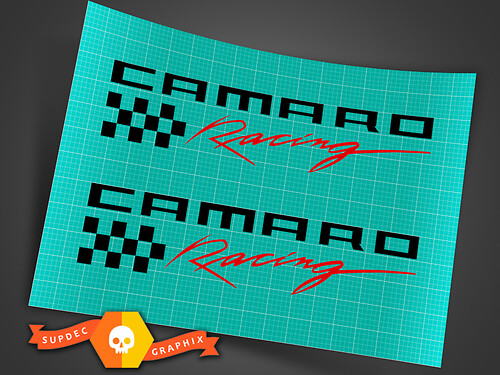 Chevy Camaro LS LT RS SS Zl1 Z28 Racing kant rok spatbord vinyl sticker sticker Chevrolet
