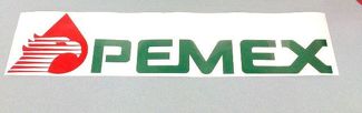 Pemex Mexico tankstation vinyl sticker sticker (elke kleur)