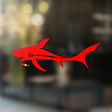 Boze Haai Universele Vinyl Decal Sticker_2
