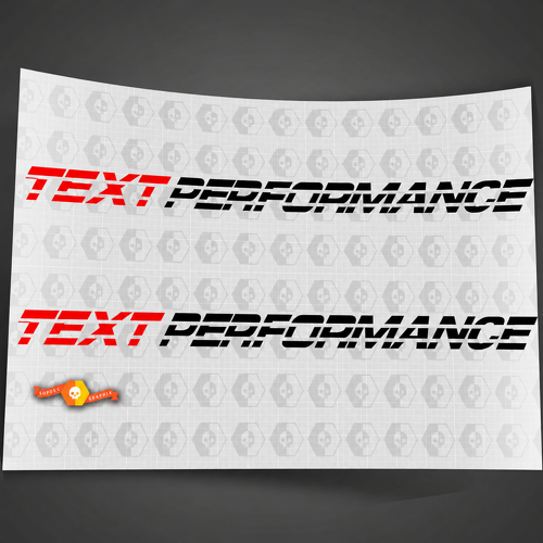 Aangepaste Tekst Prestaties Motorkap Decal Sticker Past op Dodge Ram 5.7L V8