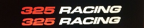 325 Racing Stijl Vinyl Stickers voor 5.3L Chevy Silverado Malibu Impala