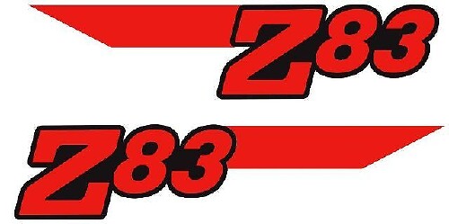 Nieuwe 4x4 Offroad Z83 Sticker Extreme S10 Gmc Sonoma