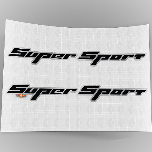 Super Sport vinylstickers voor Chevy Camaro SS