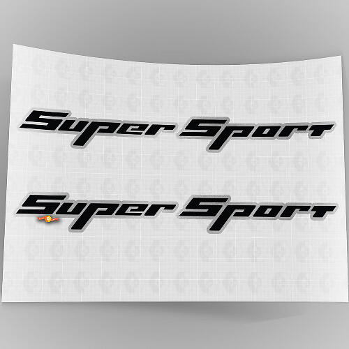 Super Sport Vinyl Stickerset Voor Chevrolet Camaro SS