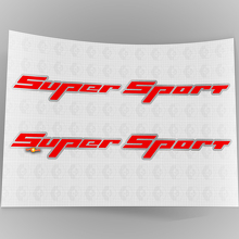 Super Sport vinylstickers voor Chevy Camaro SS_3