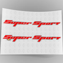 Super Sport Vinyl Stickerset Voor Chevrolet Camaro SS_3
