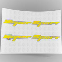 Super Sport Vinyl Stickerset Voor Chevrolet Camaro SS_4