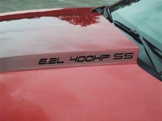 2010 -2016 Camaro Hood Scoop grafische stickers HP