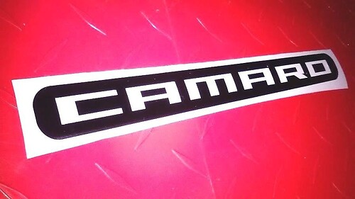 CAMARO 3e derde remlicht overlay sticker sticker cover 2014 2015 SS RS ZL1
