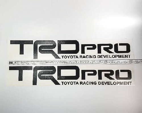 TRD Pro Zijdelingse Vinyl Decal Sticker voor Toyota Tundra