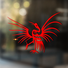 Crane Tribal Stijl Universele Vinyl Decal Sticker_3